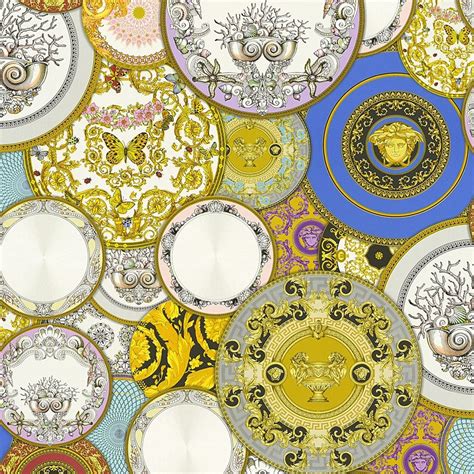 versace plates wallpaper